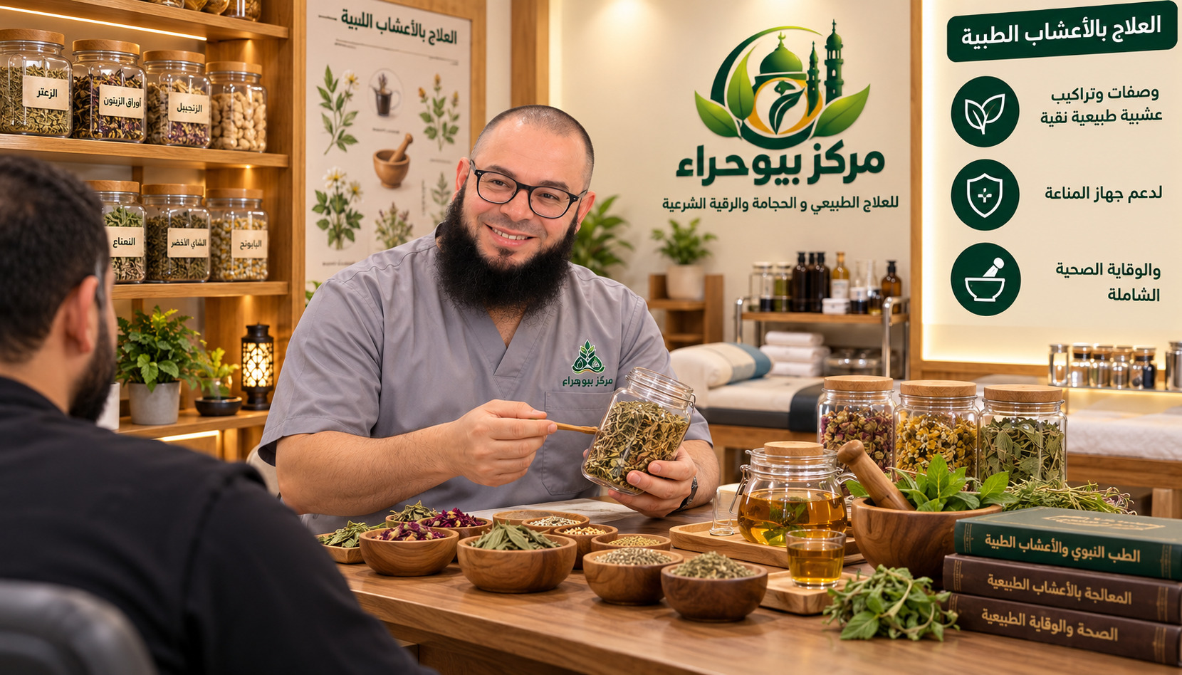 العلاج بالأعشاب الطبية